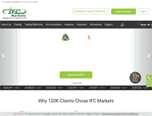 Tablet Screenshot of infinmarkets.com